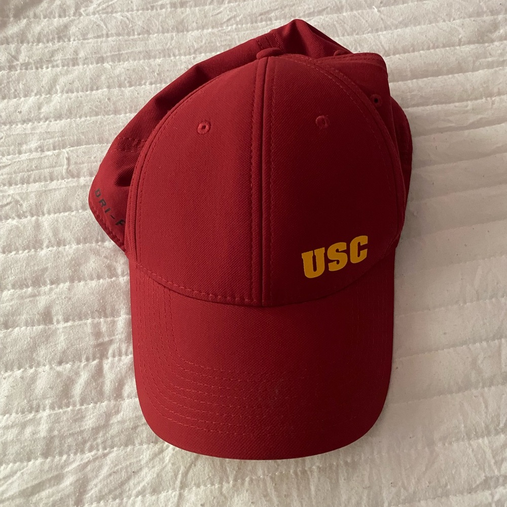 Legacy Red and Yellow Baseball Cap with Contrast Undervisor